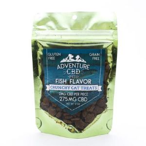 Gâteries pour chats Adventure CBD CBD (saveur de poisson)