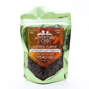 Gâteries pour chats Adventure CBD CBD (saveur de poulet)
