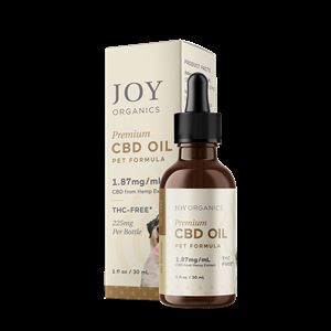 Teinture à l'huile de CBD Joy Organics pour animaux de compagnie
