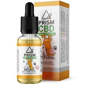 Huile de CBD naturelle PrismCBD Pet