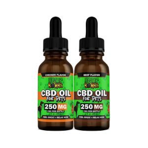 Huile de CBD pour animaux de compagnie Hemp Bombs