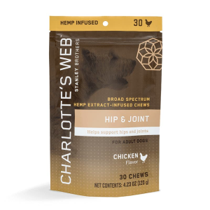 Charlotte's Web Hip & Joint Chews pour chiens